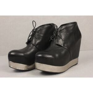 Jeffrey Campbell x LF Alexa Booties Limited Edition Platform Heel Womens 8M Y2K